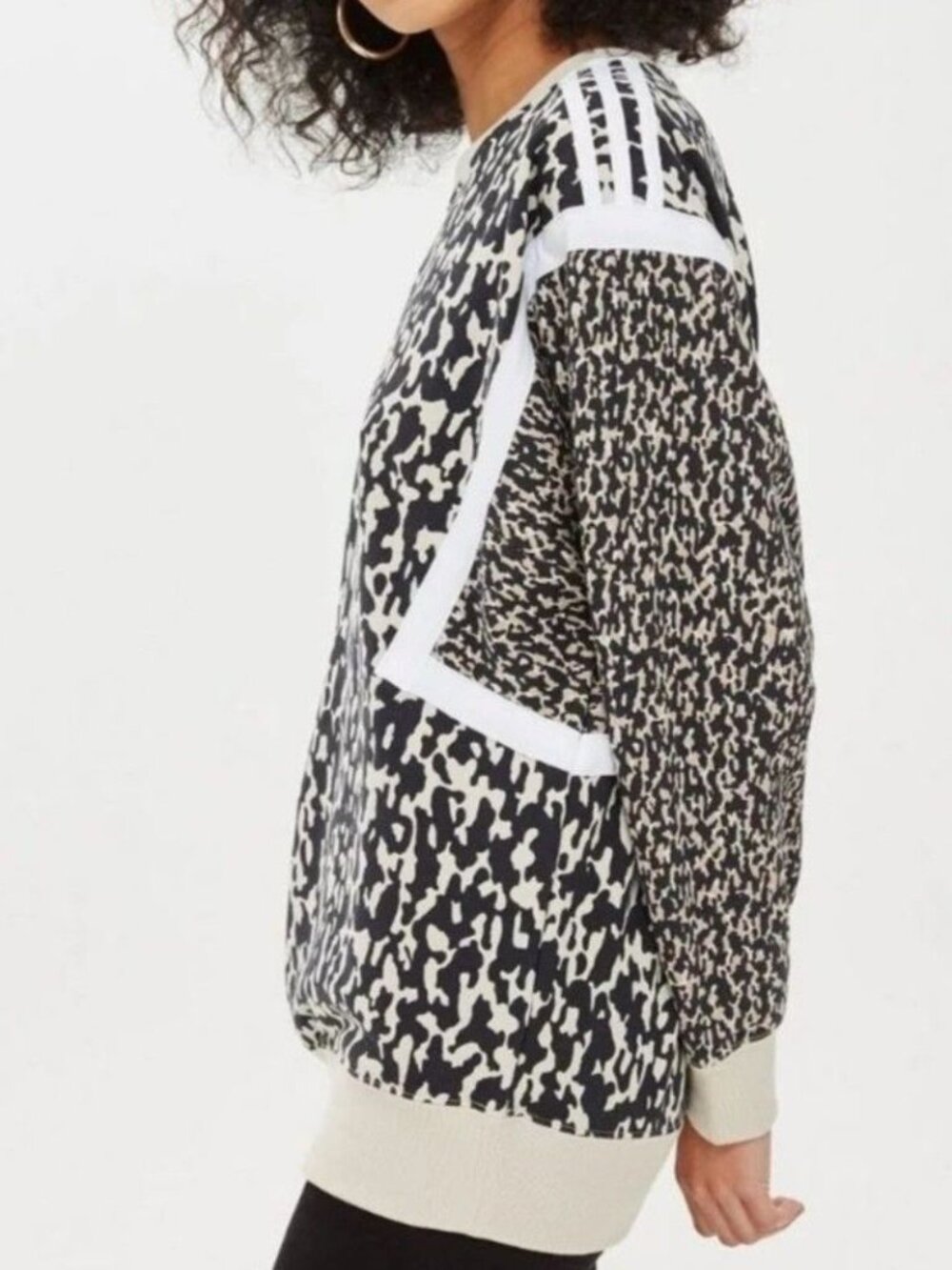 adidas Originals Vintage Leoflage Leopard Print Sweatshirt